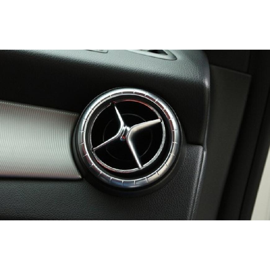 Air Conditioning Switch Cover Trim 5X For Benz GLA CLA 2013-2019 Silver Aluminum