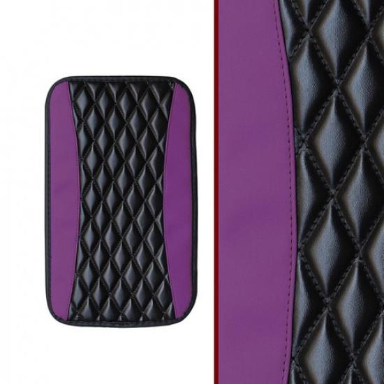 Car Armrest Pad Cover Leather Center Console Storage Box Cushion Mat Protector