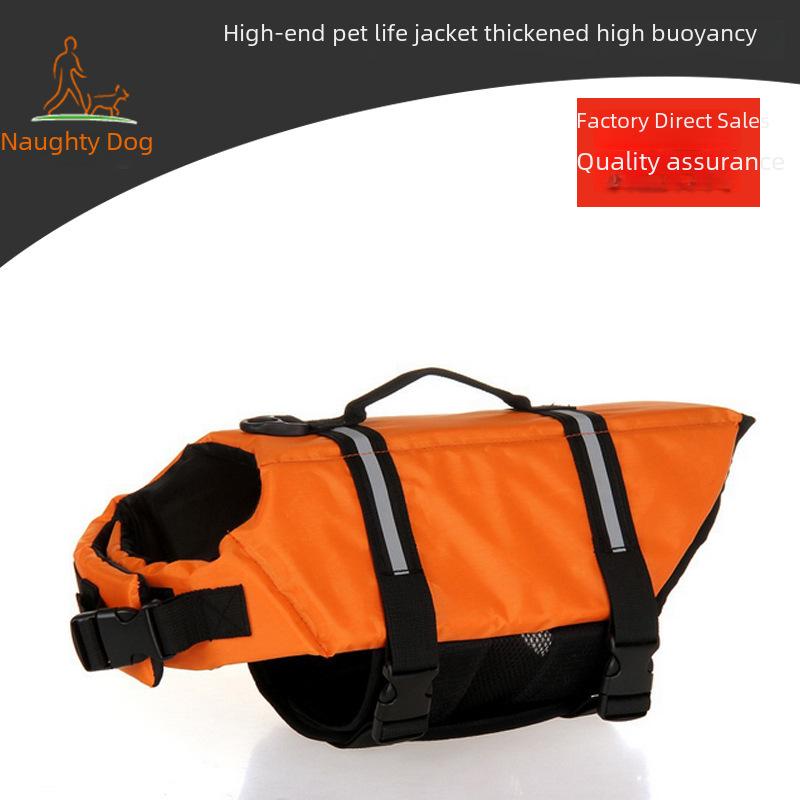 European & American Pet Swimsuit: Dog Safety Vest & Life Jacket for Large Dogs