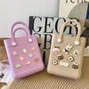 EVA Cartoon Waterproof Hole Bag: Summer DIY Mini Handbag