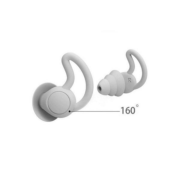 Earplugs for Sleep, Work, Noise Protection Perfect Pro Plugz Grey, 2 Combs + Case