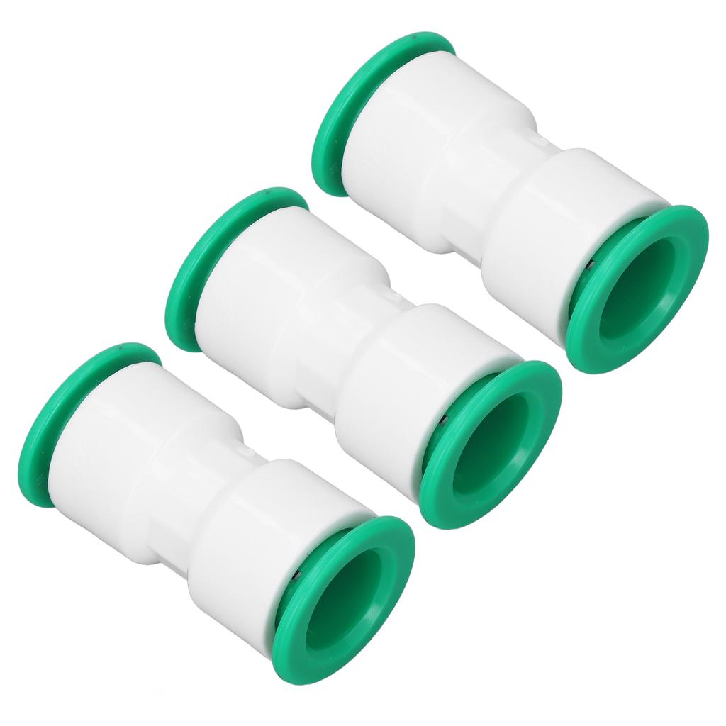 10 Stück Rohr Schnellverbinder Wasserreiniger Push-to-Connect Fittings Gerade Ausführung 25mm
