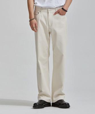 MAKEITTO Daily Wide Jeans (Cream)