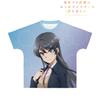 Rascal Does Not Dream of a Dreaming Sister Mai Sakurajima Full Graphic T-Shirt Unisex Small
