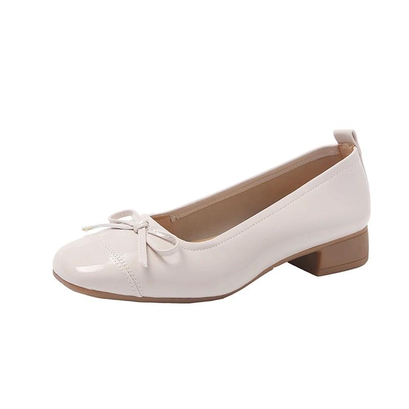 New Brand Women Flats Soft Ballet Shoes Slip On Loafers Soft Moccasins Tabi Ninja Casual Shoes Mujer Ladies Shoes Bow Knot Mujer