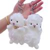 Douyin Influencer Little Lamb Plush Keychain and Bag Pendant