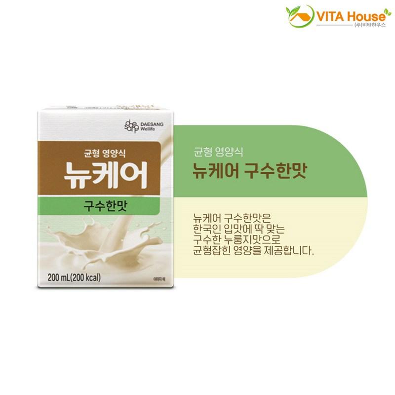 Daesang Welllife New Care Patient Nutrition, Savory Flavor, 200ml, 30 Units