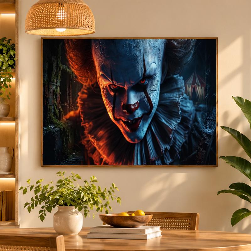 5D Diamond Painting IT Pennywise DIY Full Drill Diamond Art Kit Home Decoration