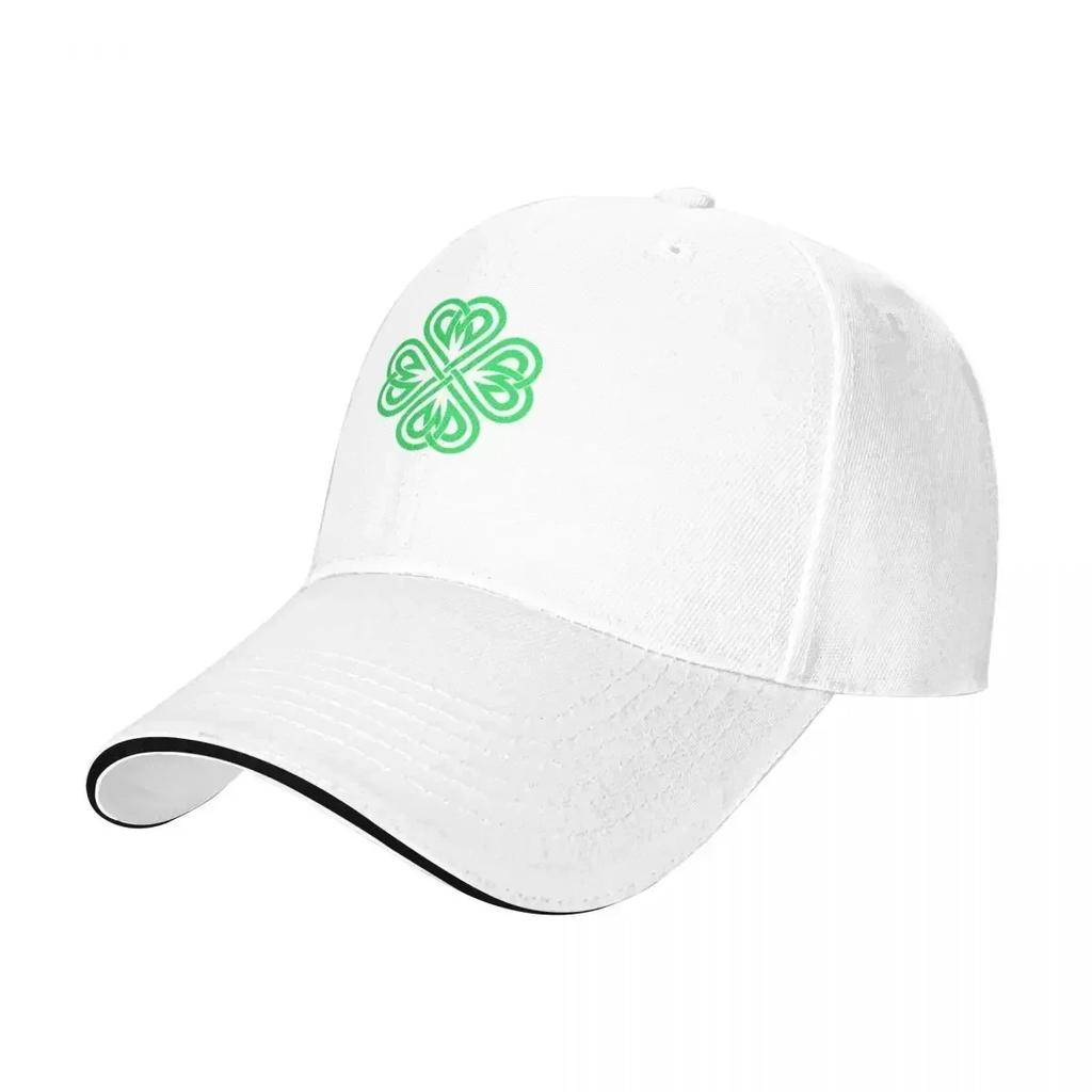 Knot Shamrock Heart St Patricks Day Irish  Knot Gear Baseball Cap Snapback Cap Winter Hat Golf Women Mens