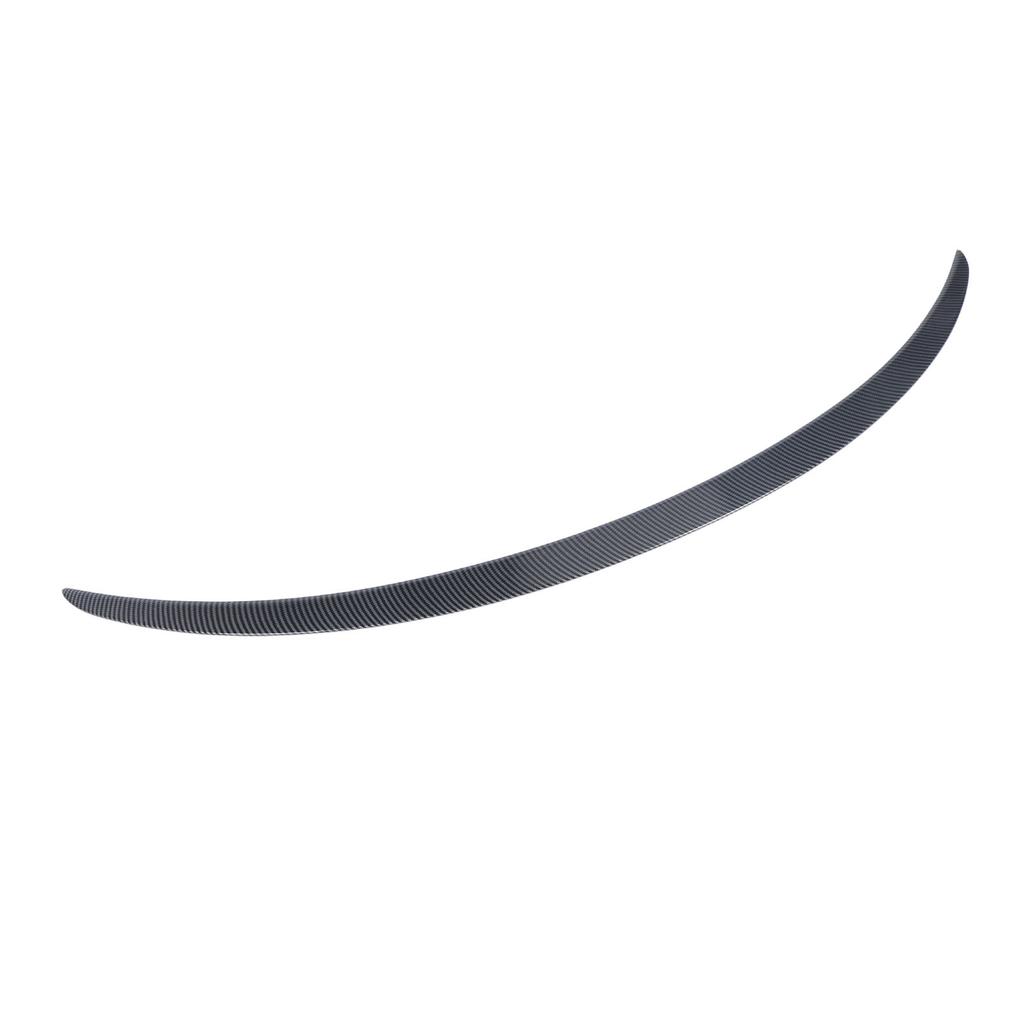 Carbon Fiber Style Trunk Spoiler Increase Stability Glossy Rear Trunk Lid Spoiler Wing for Model 3