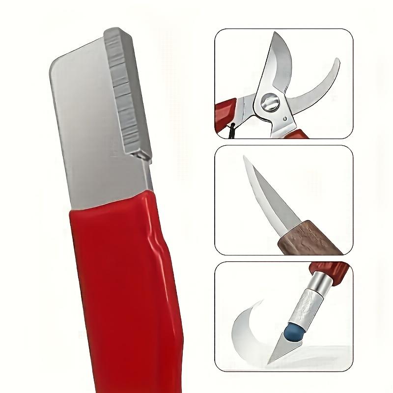 1PC Knife Sharpening Artifact, Knife Opener, Shijia Fruit Branch Clipper, Quick Sharpening Tool
