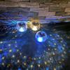 Colorful Solar Water Float Light Waterproof Pond Floating Light Magic Ball Light For Garden
