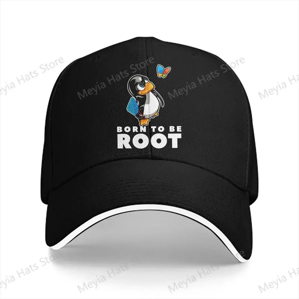 Linux Butterfly Killer Illustration Kali Linux Root Programmer Multicolor Hat Peaked Womens Cap Personalized Visor Protection