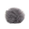 Lavalier Wind Muff Microphone Furry Windscreen Muff Lapel Microphone Cover 0.5cm  0.2inGray