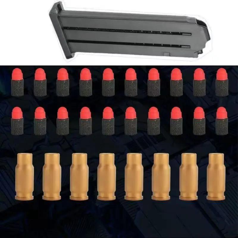 QEducational Toy Gun Shell Ejecting Toy Foam Soft Bullet Blaster For Kids Boys Adults Airsoft Pistol Children Birthday Gift