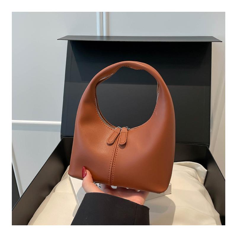 High-end small bag 2 new fashionable casual versatile underarm bag autumn texture women's portable dumpling bag