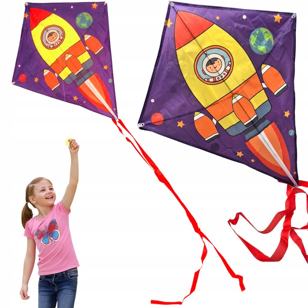 MEGADIDI KITE ROCKET space adventure 220 cm