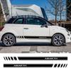 Fiat 500 Abarth Motorsport Side Stripe Stickers
