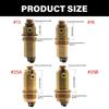 Sink Drain Stopper Plug Bolts Replacement Copper Push Spring Plug Bounce Valves Bolts for Bathroom Sink Bathtub Basins