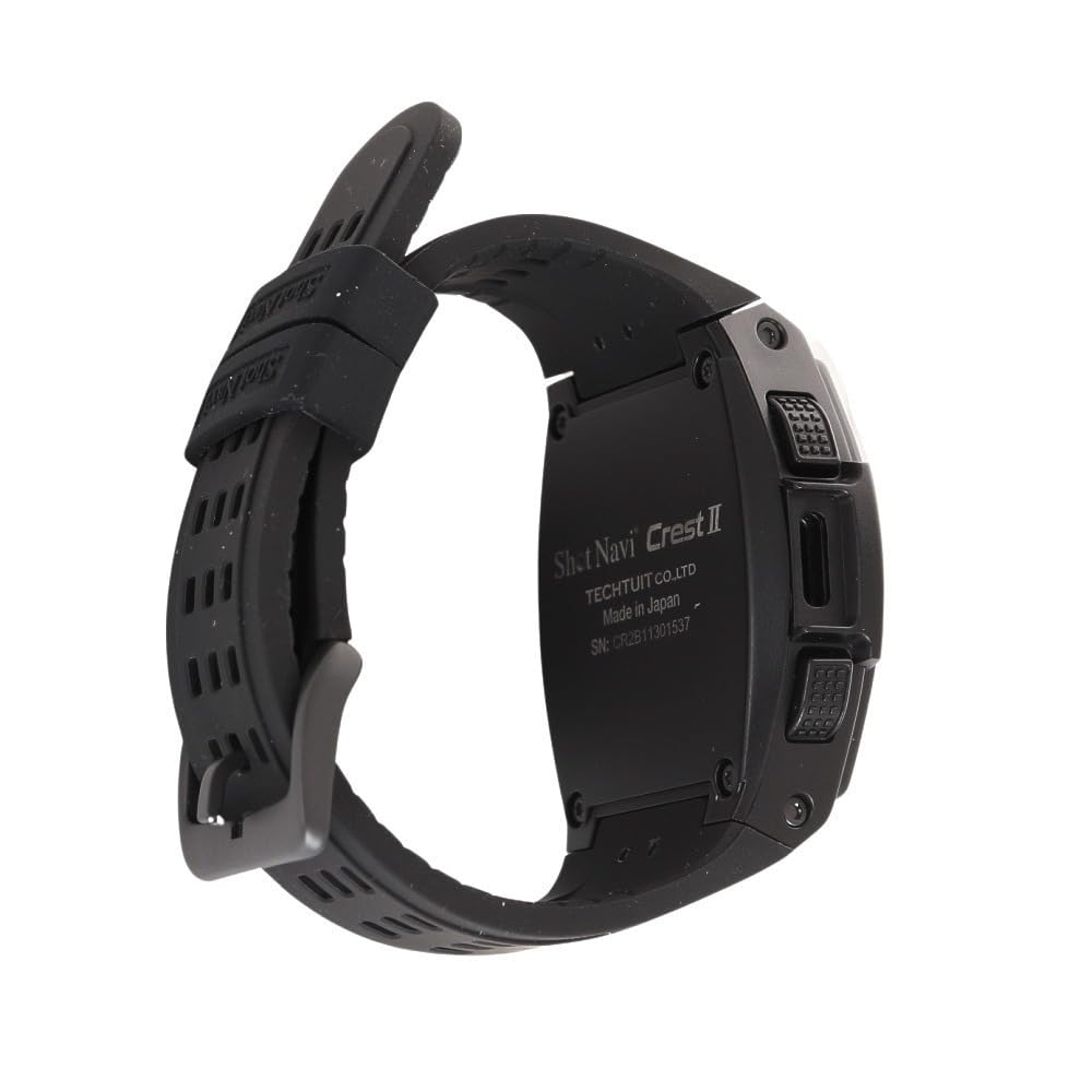 Shot Navi Crest2 MIP Hergestellt in Japan Zertifiziertes GPS Golf Golfwettbewerb Höhe Zielen Smartphone Dynamisches Grün Fairway Grün Kompatibel mit