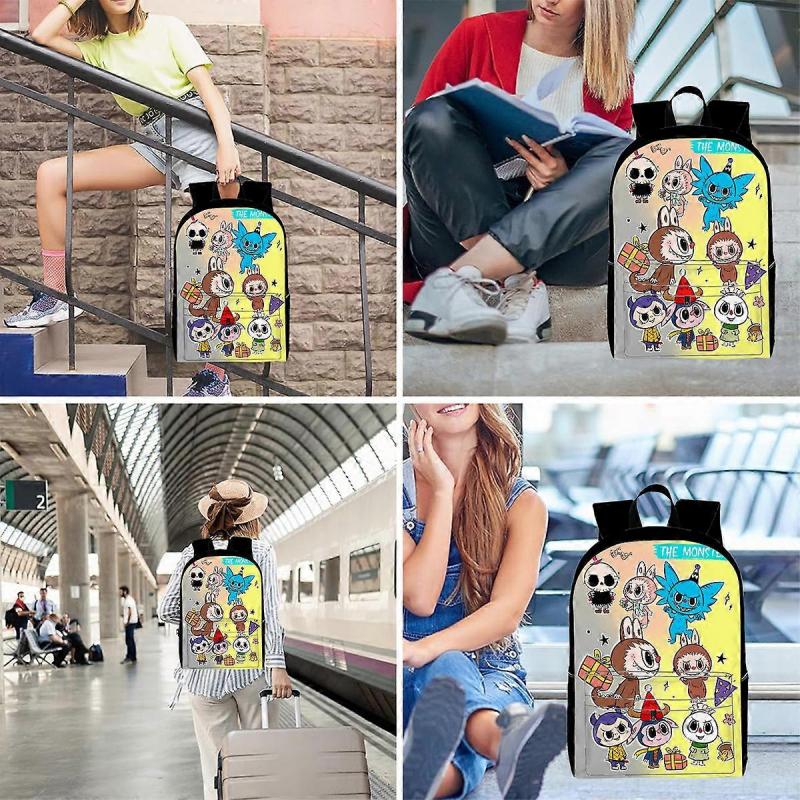 Backpack, with Multiple Organizational Compartments, Fits 15.6 Inch Notebook, for Travel, Teen, Business Work K715