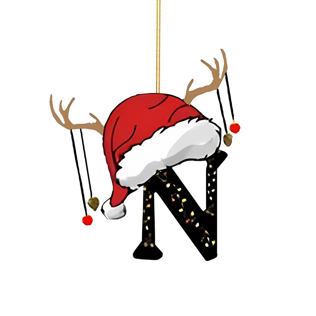Christmas Decoration Pendant Christmas Tree Tag Theme Party Crafts Ornament