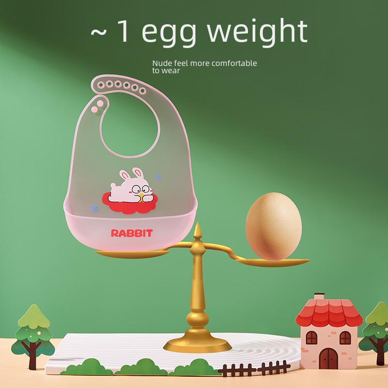 2023 Waterproof Silicone Baby Bibs: Super Soft, Anti-Drool, Dirt-Resistant Artifact.