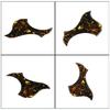 Electric Guitar Pickguard Back Plate Pickup Cover Scratchplate Guitar Protector PVC Texture Guitar Faceplate for Guitar