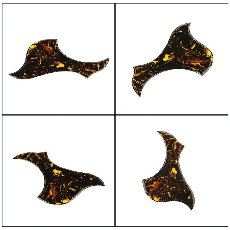 Electric Guitar Pickguard Back Plate Pickup Cover Scratchplate Guitar Protector PVC Texture Guitar Faceplate for Guitar