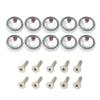 10Pcs M6 Car Modified Fasteners Fender Washer JDM Screw Gasket  Aluminum Mudguard Bumper Engine Concave Screws Car Accessories