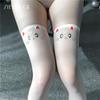 Ziqu Cute Cat Print Transparent Stockings - Japanese Style