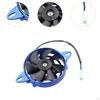 Electric Cooling Fan 4 inch Easy Installation Aluminum Alloy Radiator for 125cc - 250cc