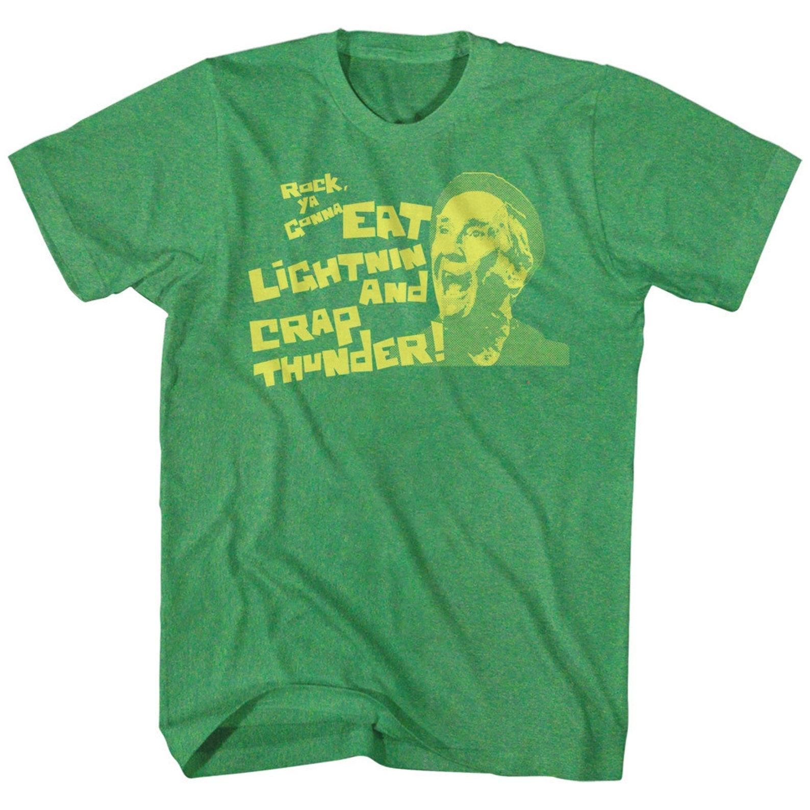Rocky Eat Lightning Kelly T-Shirt L