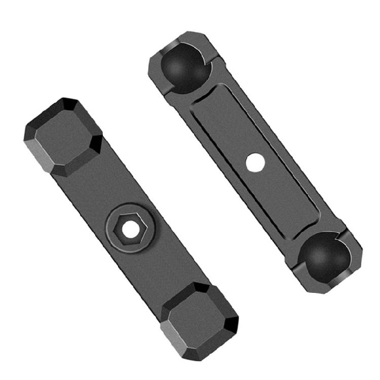 Tool Less Installation Camera Support Bracket Clamp 17mm Ball Head Connector Weather Resistant For Extreme Environment