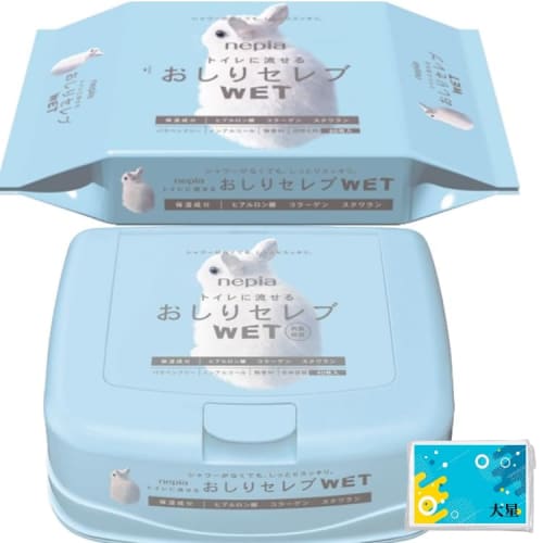 

Nepia Gentle Butt Celeb Wet Baby Wipes, Unscented, 1 x 40-sheet bottle + 1 x 60-sheet refill + Bonus (Original Tissues) (1 bottle, 1 refill)