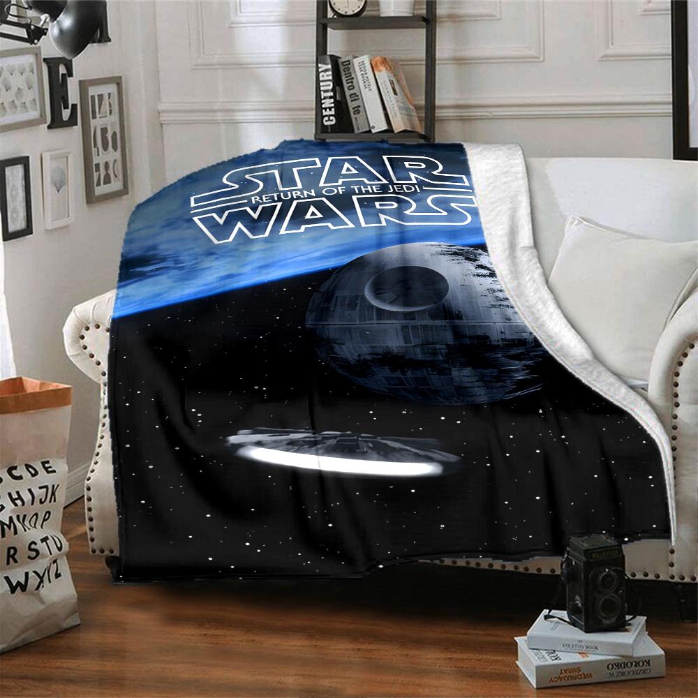 Star Wars Blanket Durable Comfort Perfect for Couch Office Livingroom for All Occasions Modern Style Gift for Travel Home Birthdays