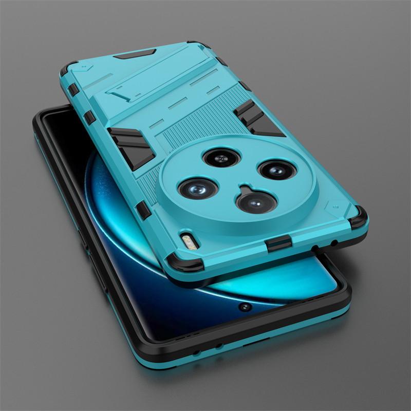 

For Vivo X100 Pro Case Vivo X100 X100 Pro 5G Cover TPU Shockproof Silicone Armor PC Holder Protective Phone Cover Vivo X100 Pro Vivo X100 Pro синий