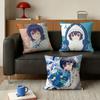 Umi Asanagi I Became Friends Various Sizes Square Pillow Case For Car Home Bedchamber Decor