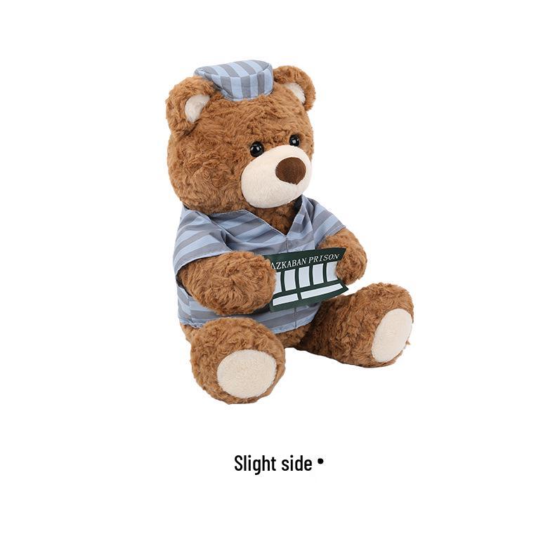 Adorable Plush Teddy Bear Doll - Comforting Gift for Girls