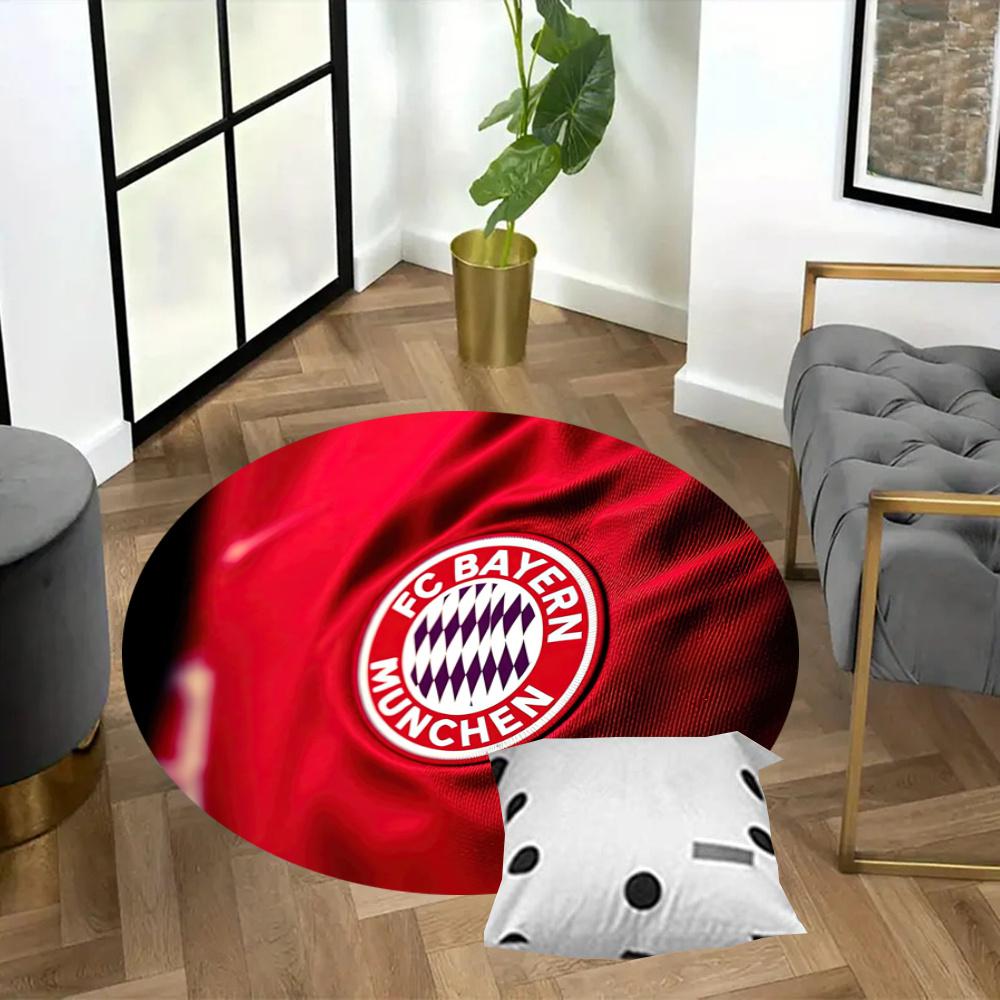 Fc Bayern Football Club Area Rug Design For Outdoor Study Room Hallway Dormitory Antislip Rug Office Home Decor Perfect Gift For Friends Family