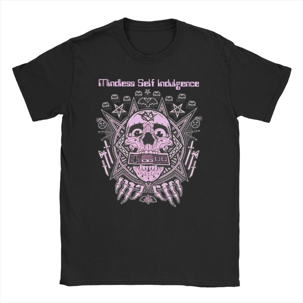 Mindless Self Indulgence Pure Cotton T Shirt For Mens Summer Streetwear T Shirts O Neck Harajuku Tees Oversized Print Clothing
