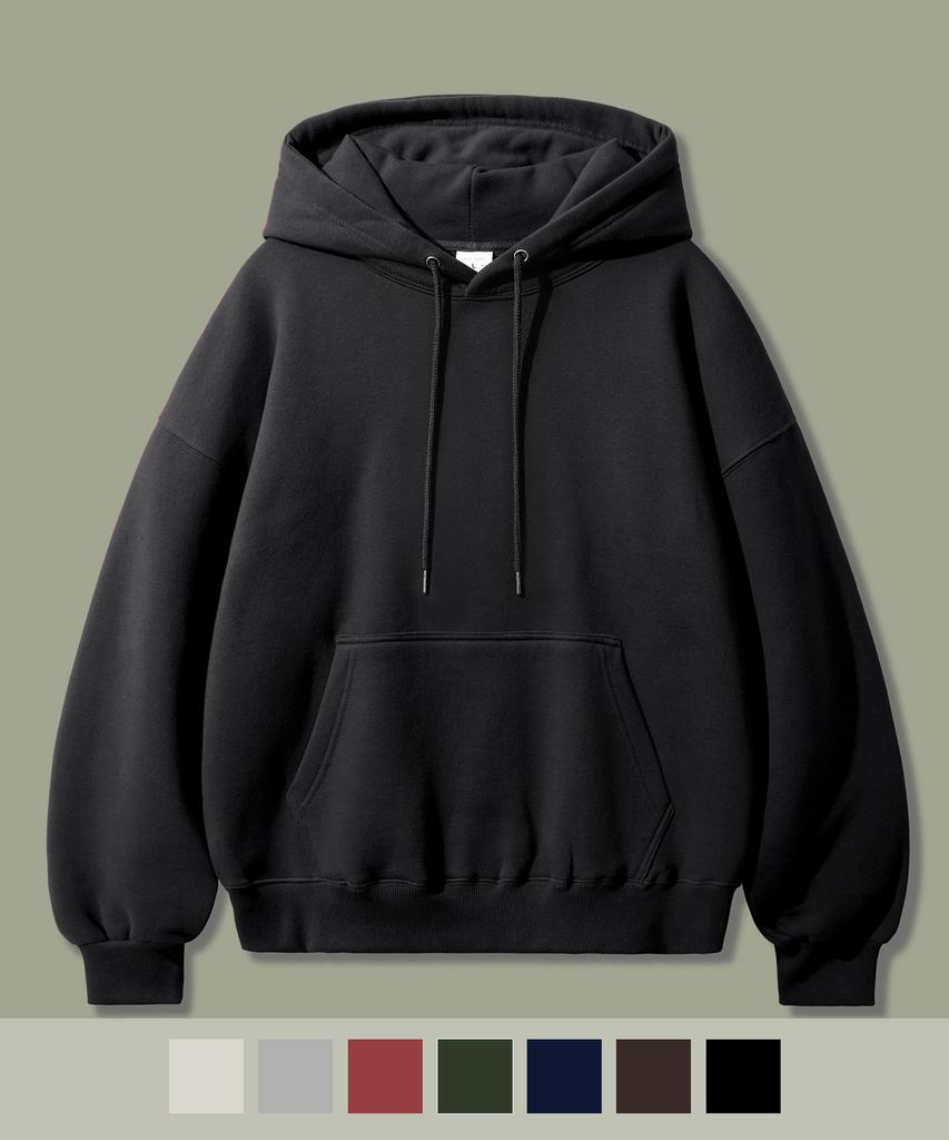 Flow Days Fleece-Lined Hoodie Black Kjhd1545
