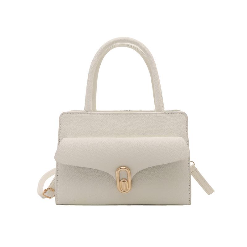 Simple Portable Small Square Bag Women's New Casual Versatile Shoulder Bag Fashion Commuter Messenger Bag