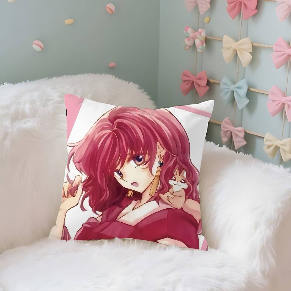 Yona Of The Foster Case Plush Fabric Soft Pillowcase Double Sided Print Cushion Cover Household Gifts