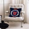 Chile U-University Logo Cushion Cover Inches Farmhouse Decor Home Throw Pillow Covers For Couch Decorations