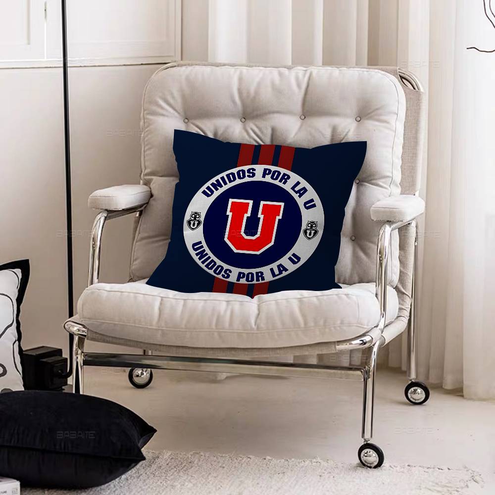 Chile U-University Logo Cushion Cover Inches Farmhouse Decor Home Throw Pillow Covers For Couch Decorations