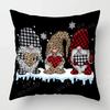 Christmas Series Pillowcases Sofas Cushion Covers  Home Decor Can Be Customized for Holiday Celebrations    ,(1)