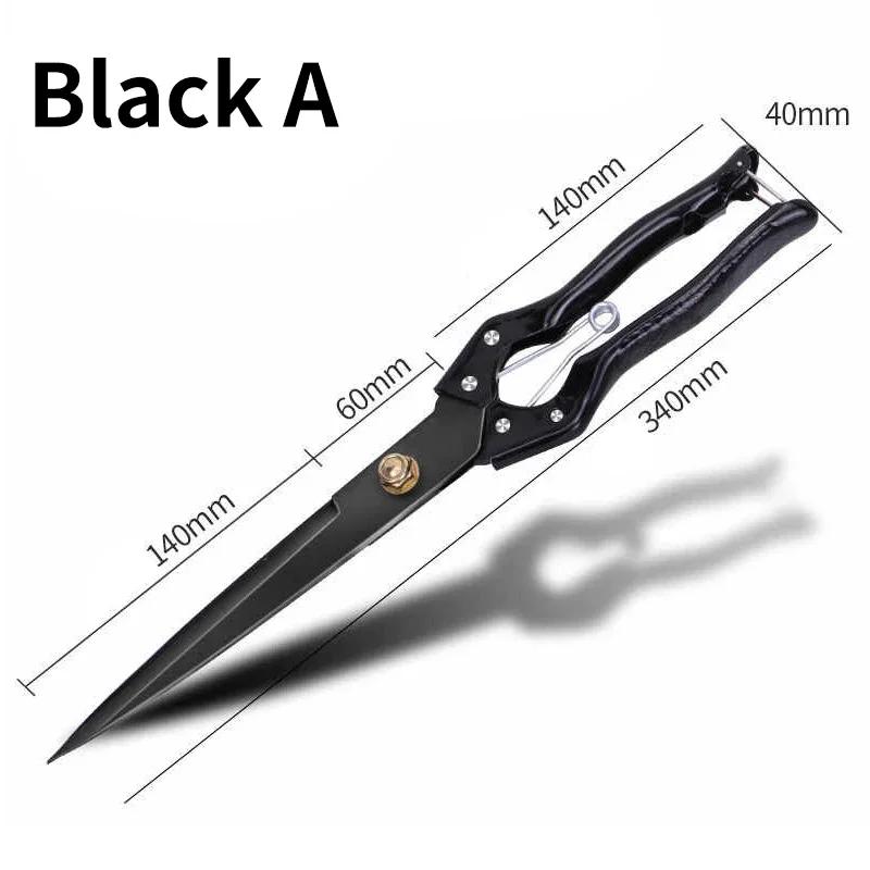 Wool Scissors High Carbon Steel Metal Scissors Multifunctional Pet Grooming Professional Work Tools Labor-saving Spring Design