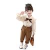 Kids Casual Long-Sleeve Set, Comfortable Daily Wear Outfits
