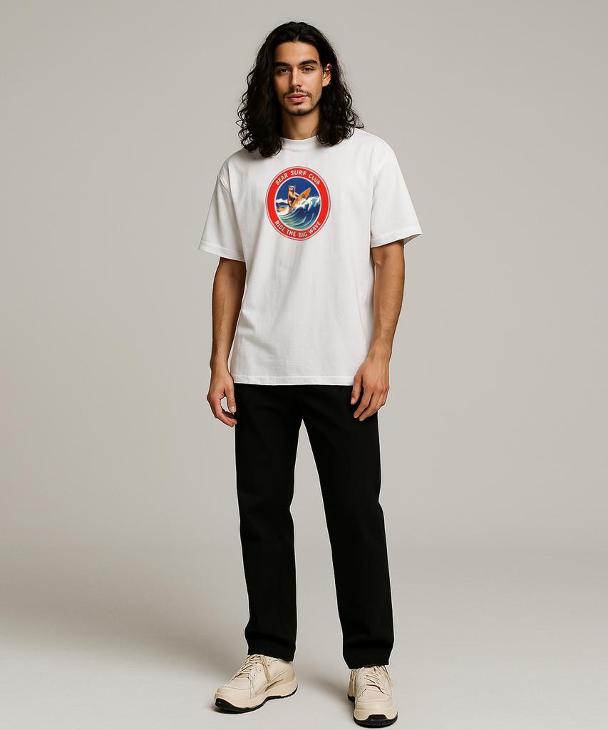 DRIFTOUT Bear Surf Club Short Sleeve T-Shirt (3 Colors)